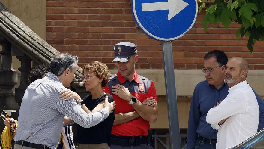 Un comisario y agentes de entre 35 y 55 años: quiénes eran los cinco policías forales fallecidos en Elgoibar