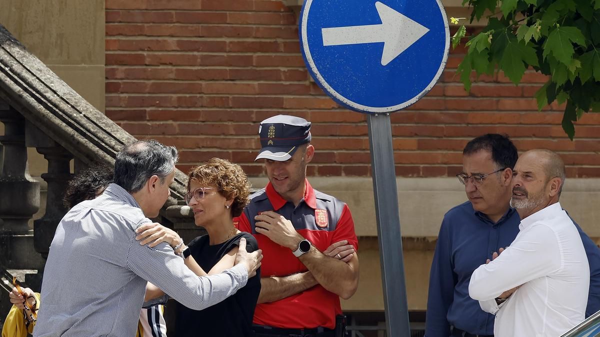 La presidenta de Navarra, María Chivite