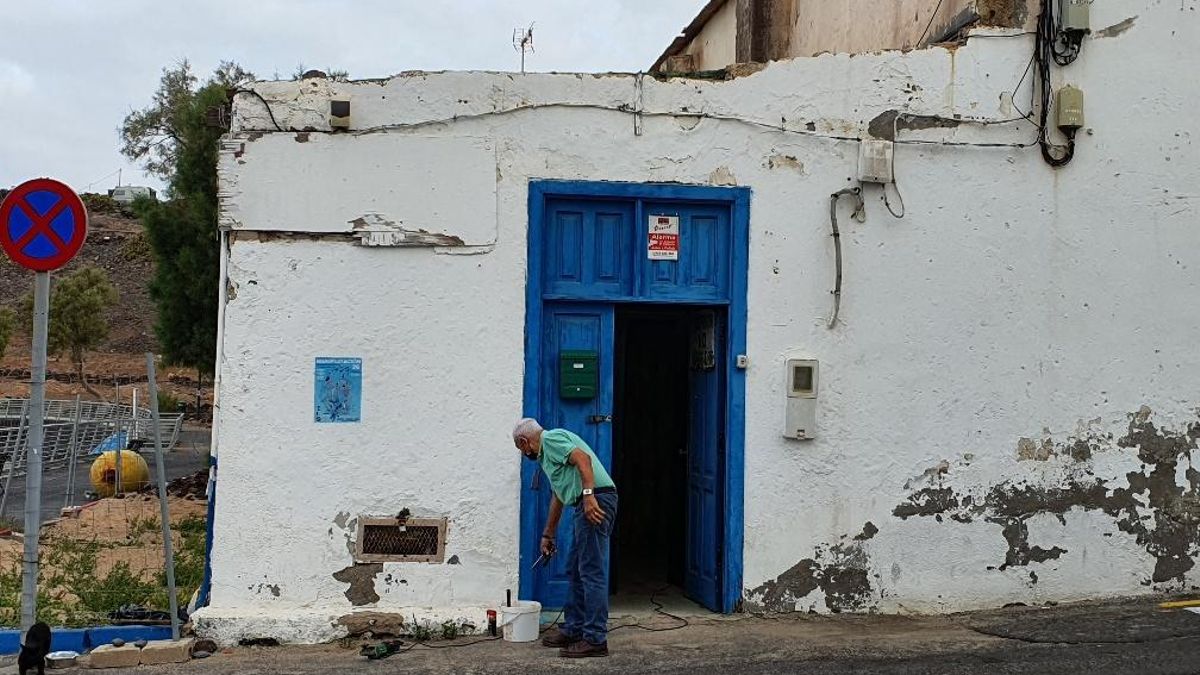 La nave de Jesús V. Galindo, en el Puertito de Adeje, va a desaparecer para la construcción del macroproyecto turístico Cuna del Alma