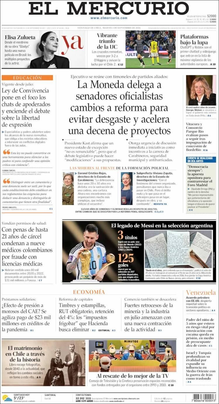 El adiós de Messi a la Selección, en las tapas de diarios de Argentina y el mundo