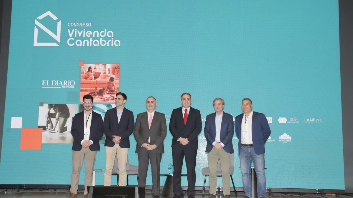 El consejero de Vivienda, Roberto Media, clausura el 'Congreso Vivienda Cantabria 2025'