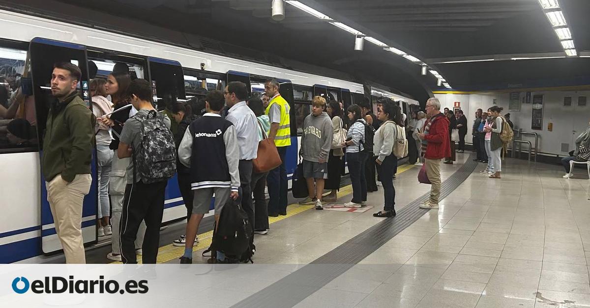 El personal que sufre y gestiona el caos de Metro de Madrid: “No empujamos a nadie, pero cada vez sufrimos más agresiones”