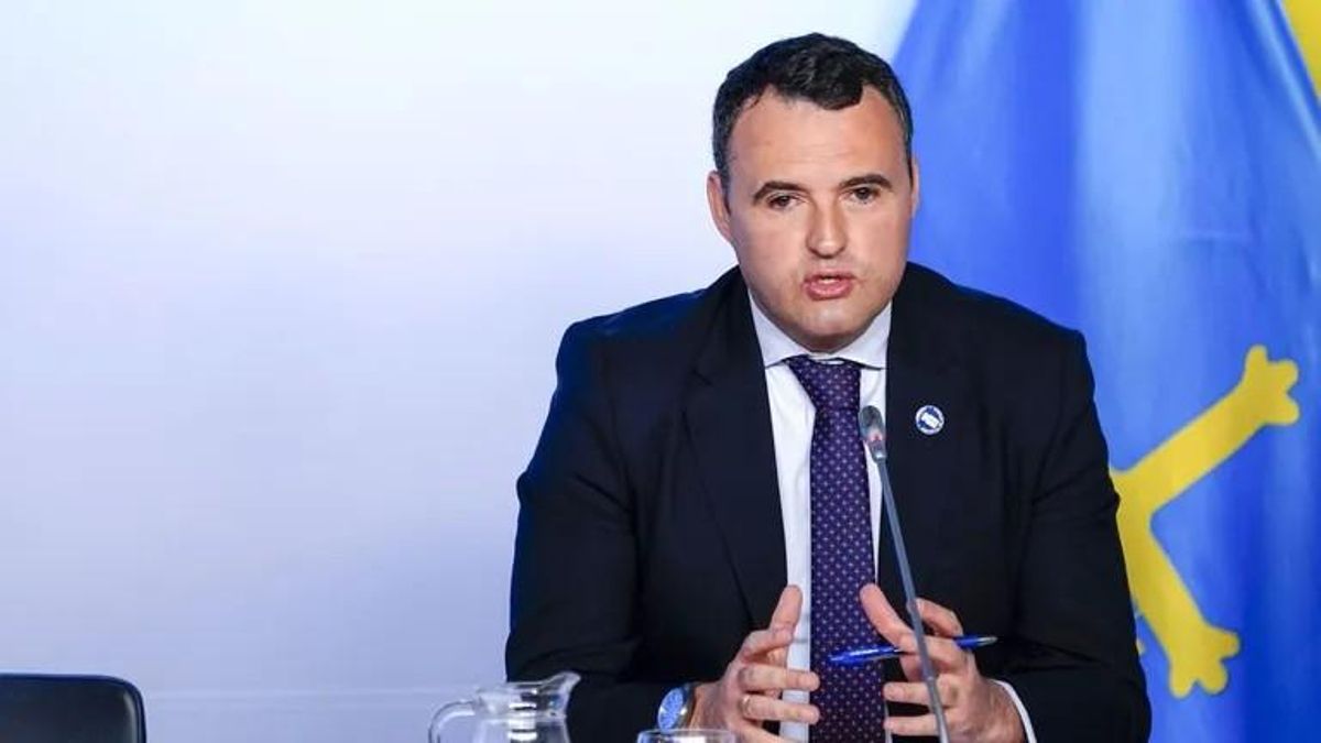El portavoz del Gobierno asturiano Guillermo Peláez.