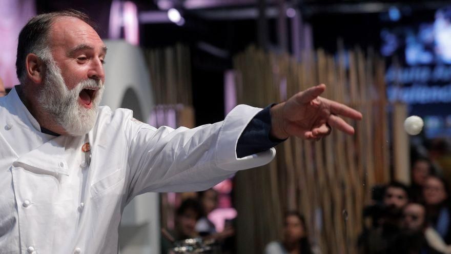 El chef José Andrés pone rumbo a La Palma para dar comida a los damnificados del volcán