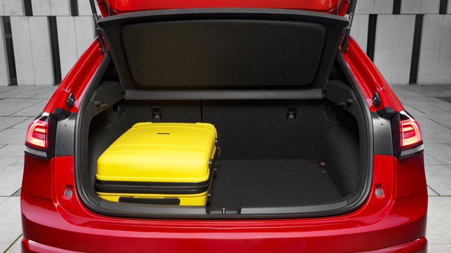 El maletero del Volkswagen Taigo tiene una capacidad de 438 litros.