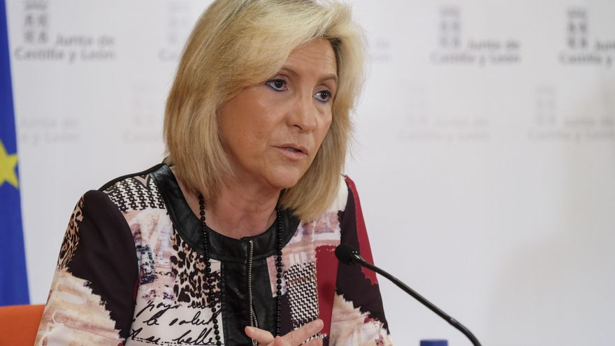La consejera de Sanidad de Castilla y León, Verónica Casado.