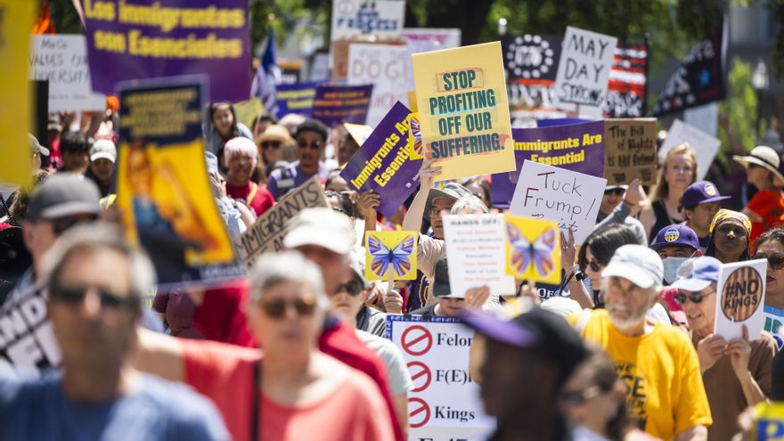 Del ‘Mayday’ migrante en EE.UU. al respaldo a Petro en Colombia: las claves del 1º de mayo