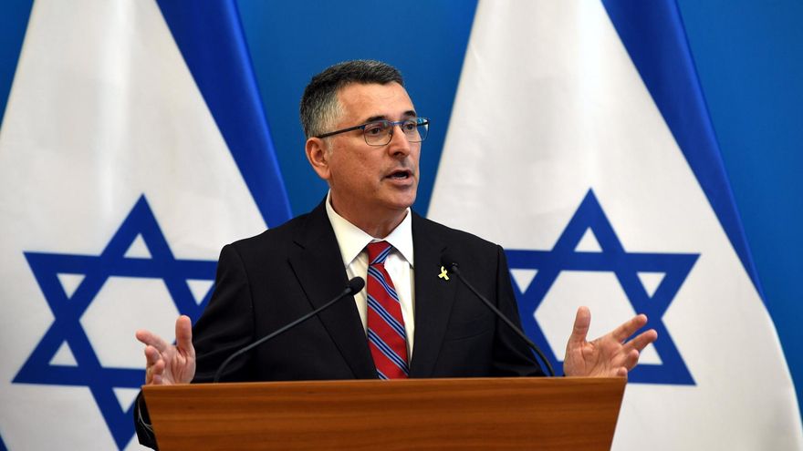 El ministro de Exteriores de Israel, Gideon Saar.