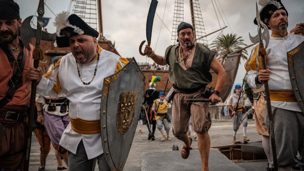 Santa Cruz de La Palma se defiende del ataque de François LeClerc
