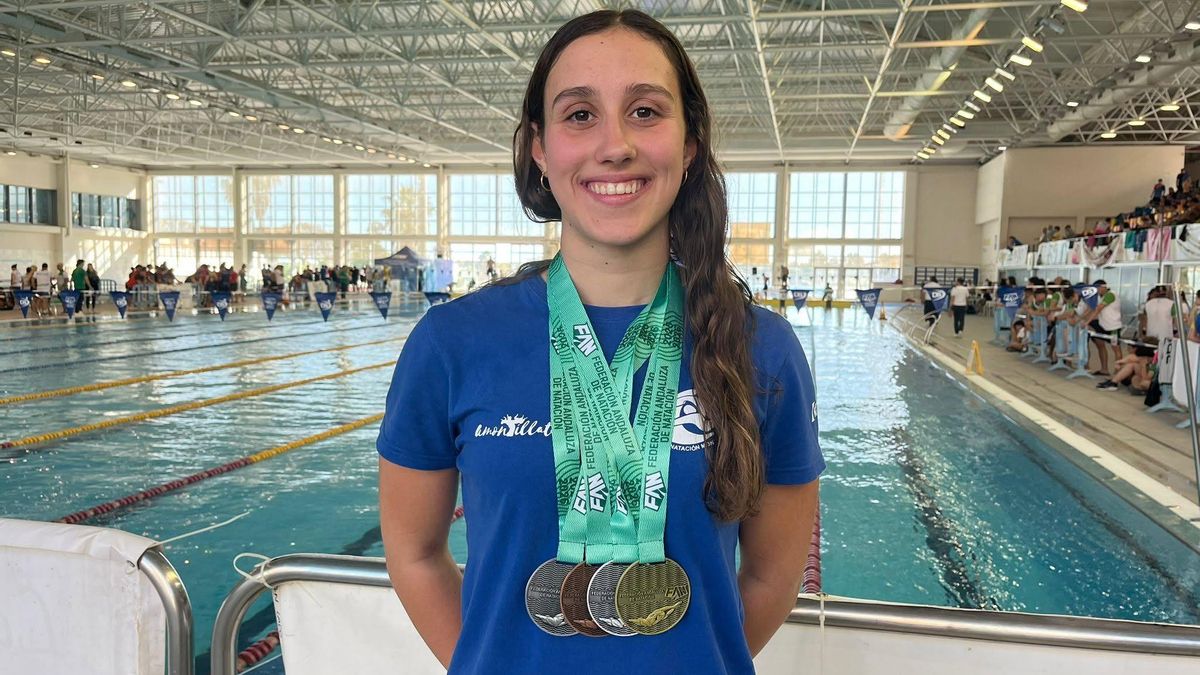La natación cordobesa cierra el Nacional júnior de Sabadell con ocho medallas
