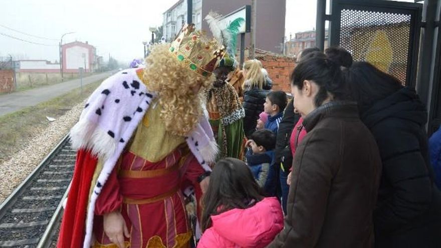 Los Reyes Magos en Villaquilambre.