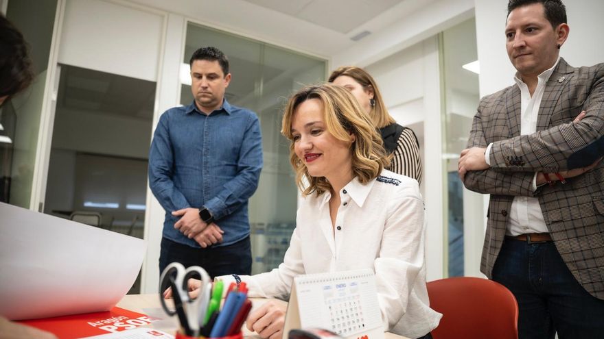 Pilar Alegría: "Tengo hambre y ganas de ganar. Cuando el PSOE está fuerte y unido, somos invencibles"