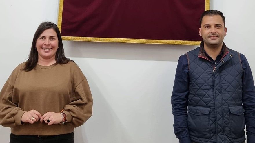 Goretti Pérez Corujo y Omar Fumero