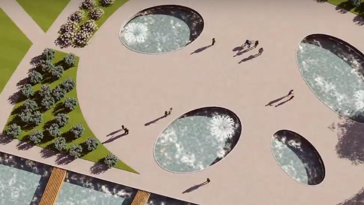 Fuentes y juegos de agua - Tercer Deposito