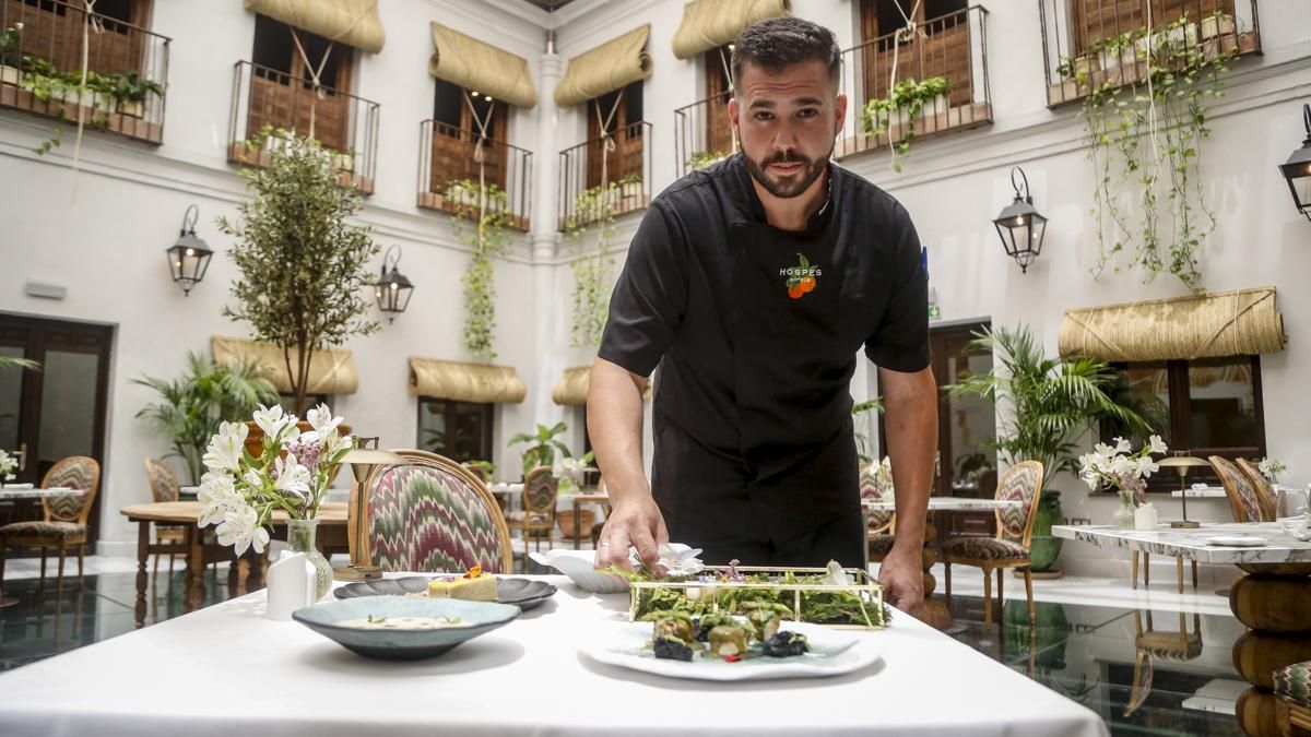 Presentación de la nueva carta del chef Rubén González en el hotel Hospes El Bailío