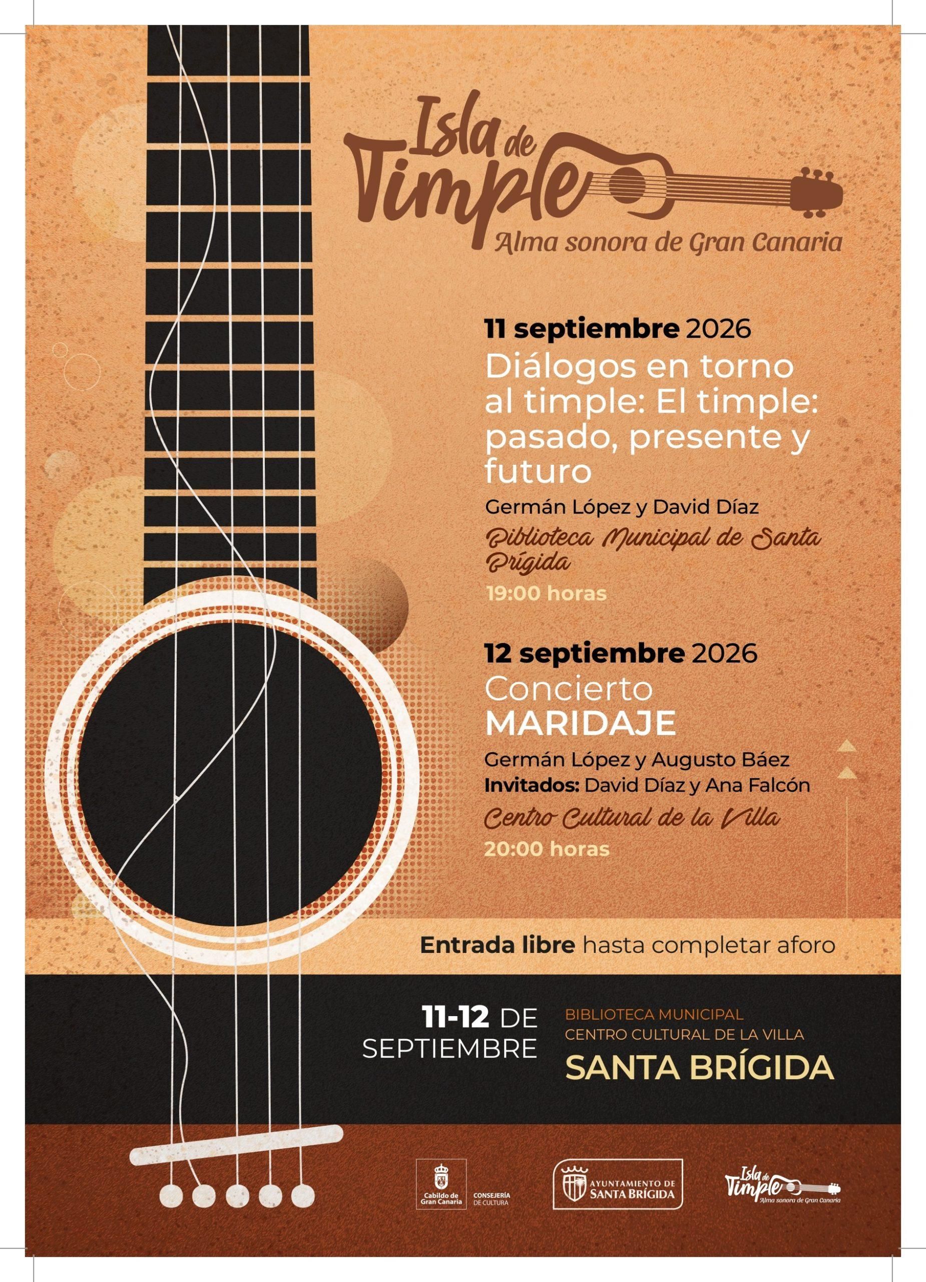 Cartel de 'Isla de timple'.