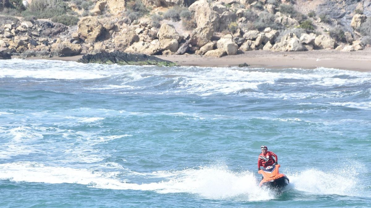 Imagen de archivo de una moto de agua de Protección Civil.