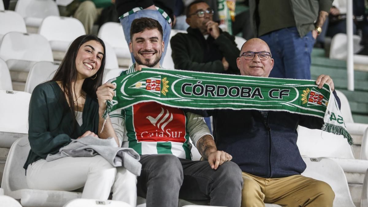 Grada Blanquiverde del Córdoba CF - FC Andorra