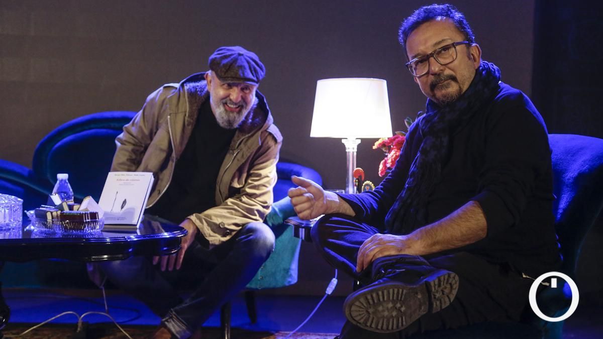 Mano a mano de versos y visitas, entre Jorge Díaz y Juanjo Fernández