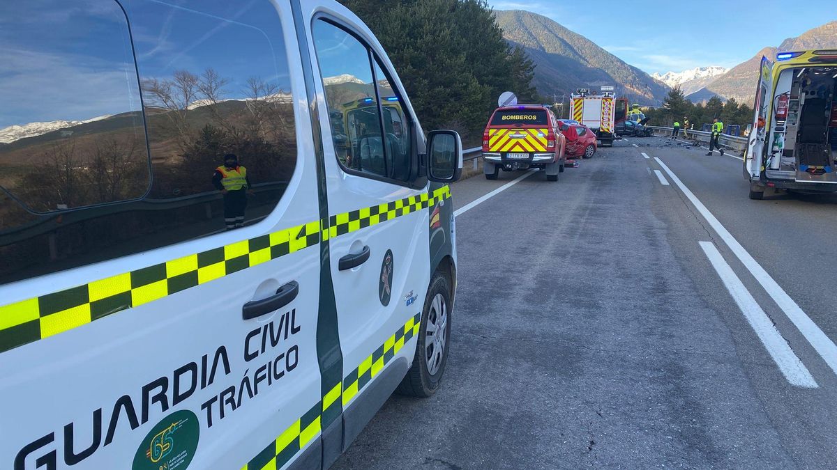 Dos fallecidos en dos accidentes de tráfico este lunes en Huesca