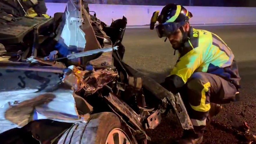Muere una mujer de 62 años y otras cuatro personas resultan heridas en un accidente de tráfico en Moratalaz