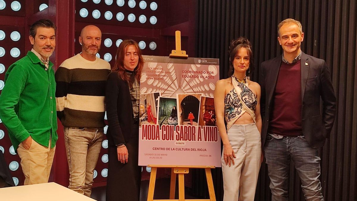 Moda y vino con cuatro diseñadores riojanos