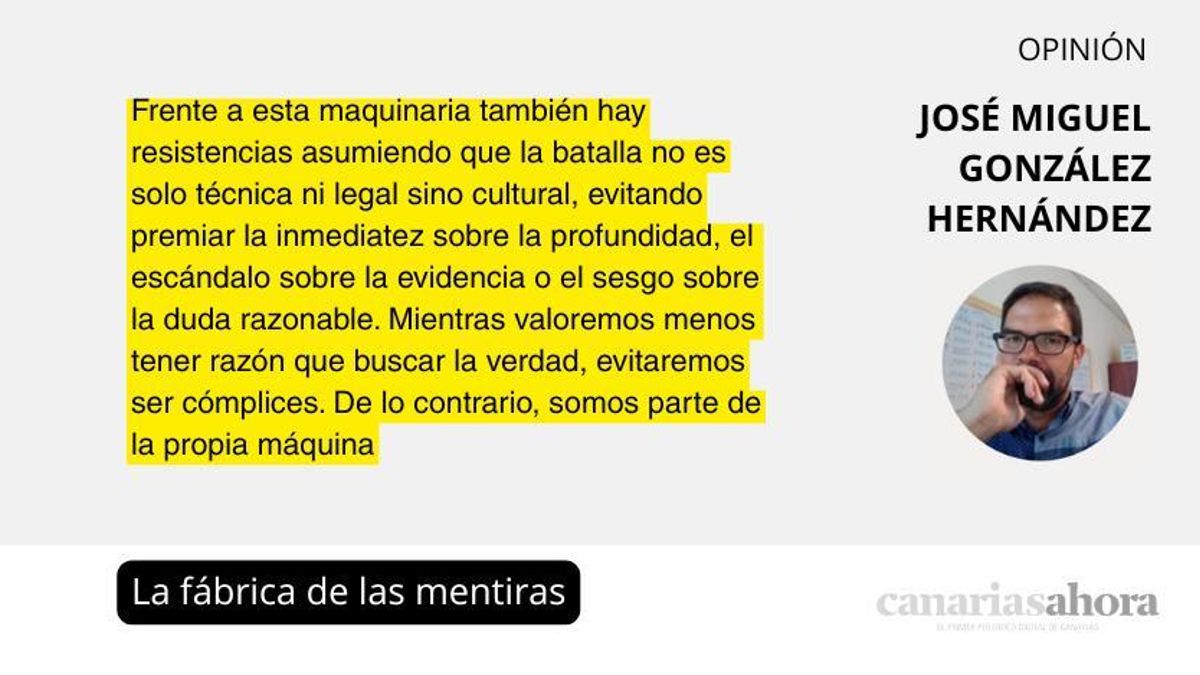 La fábrica de las mentiras