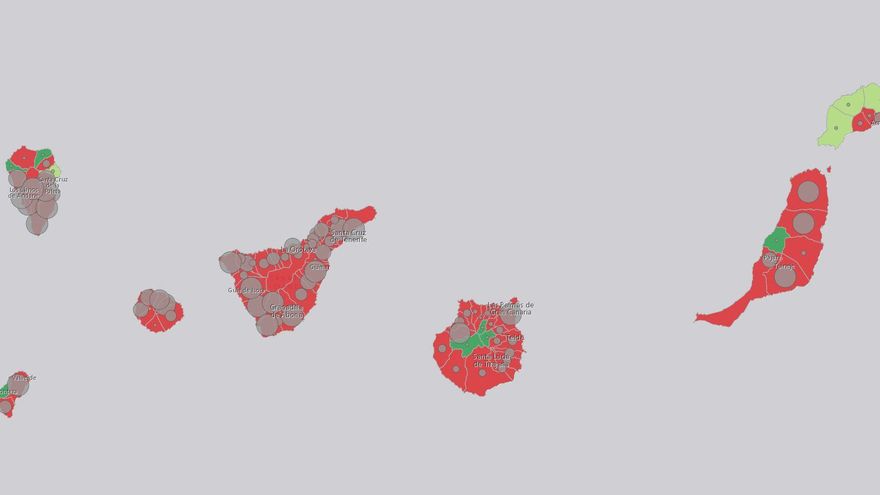 Quinta ola en Canarias: Tenerife, Fuerteventura y La Palma alcanzan incidencias récord no vistas en toda la pandemia