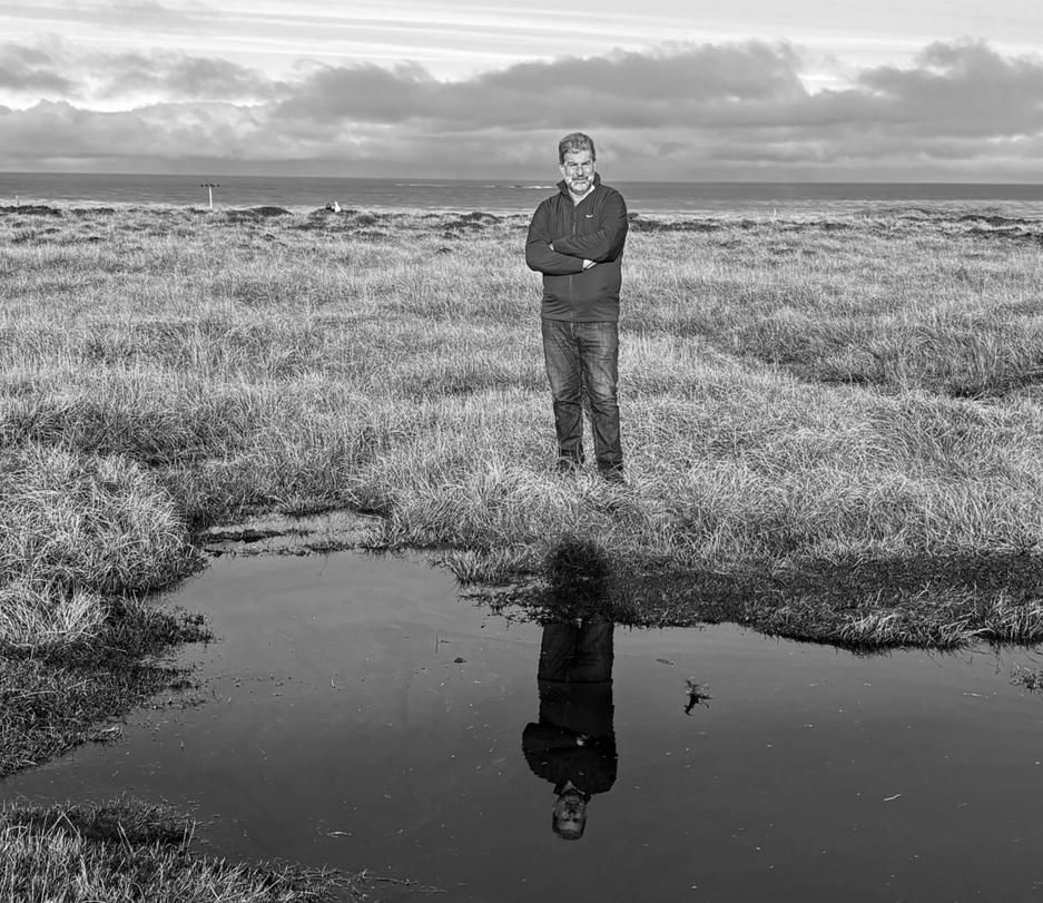 Edgardo en Malvinas, 2025.