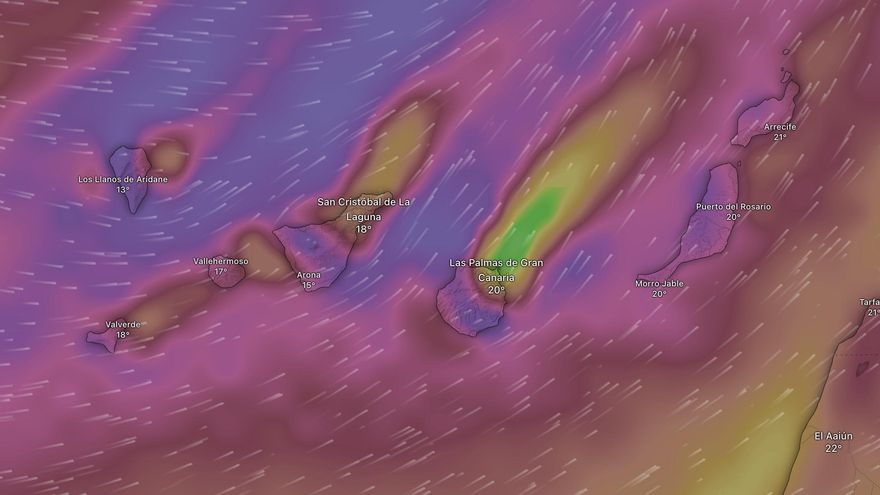 El Gobierno canario declara la alerta por viento y oleaje en toda Canarias y la alerta máxima por viento huracanado en La Palma y Tenerife