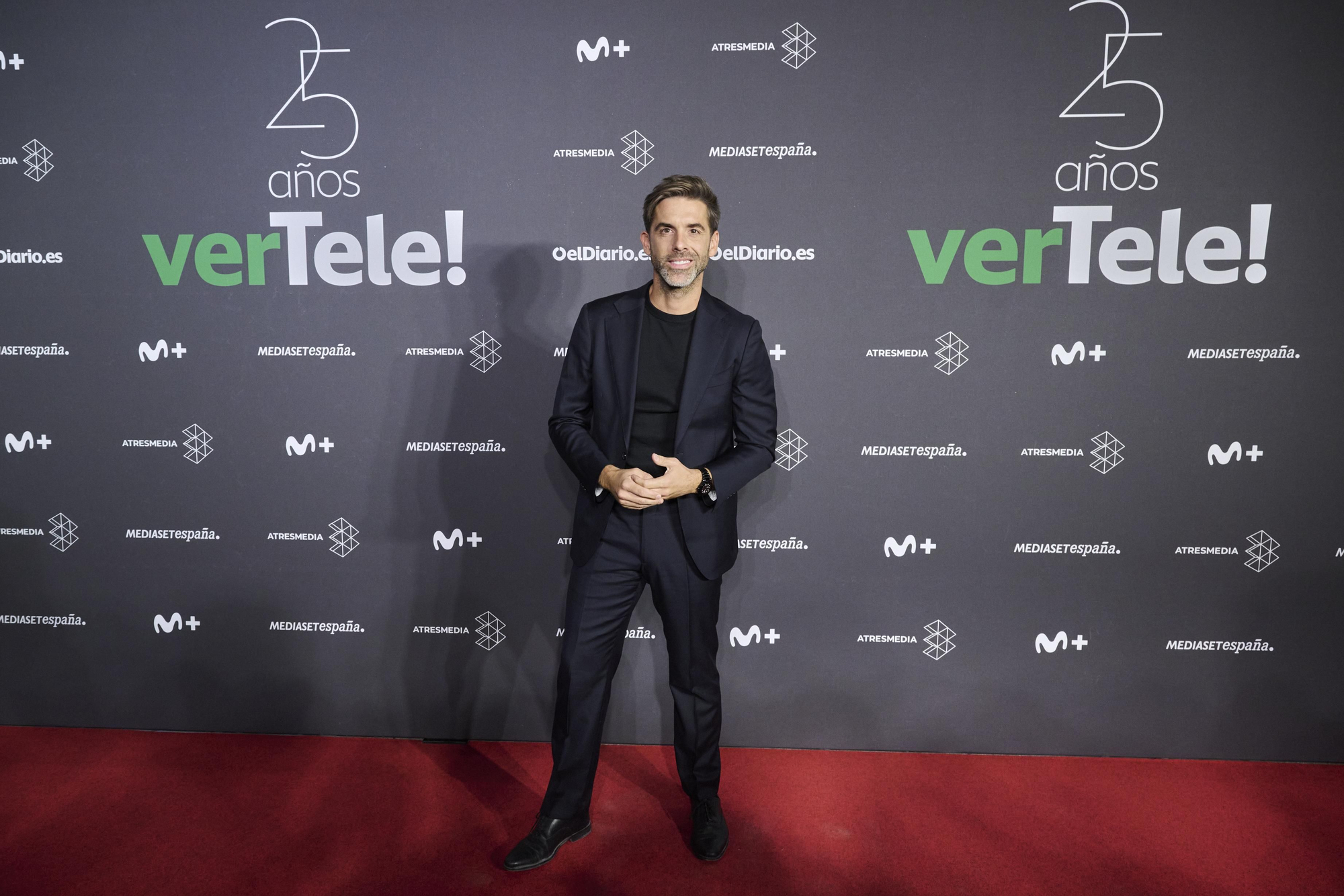 José Yélamo en la fiesta 25 aniversario de verTele