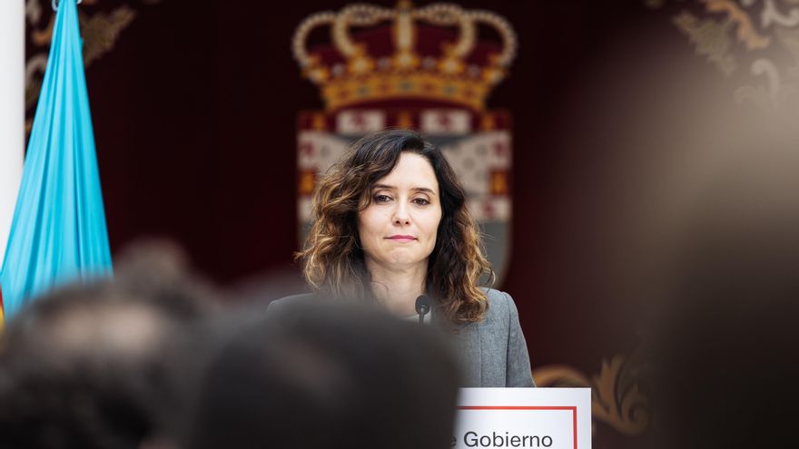 Así le tiembla la voz a Ayuso cuando miente