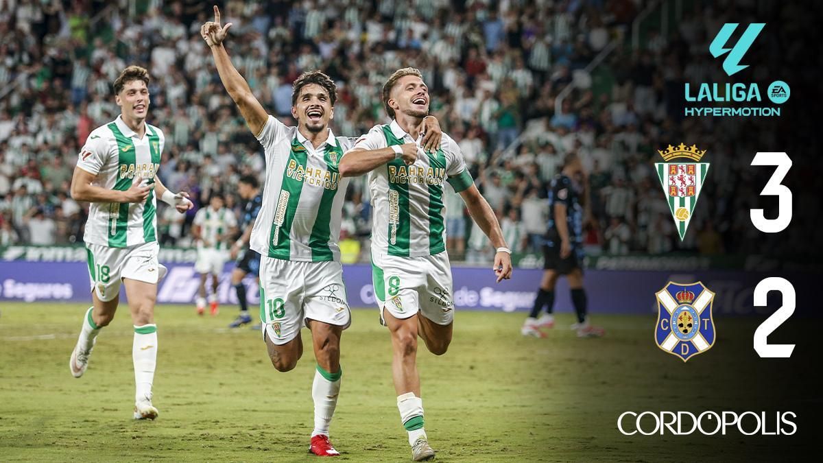 Marcador del Córdoba CF - CD Tenerife
