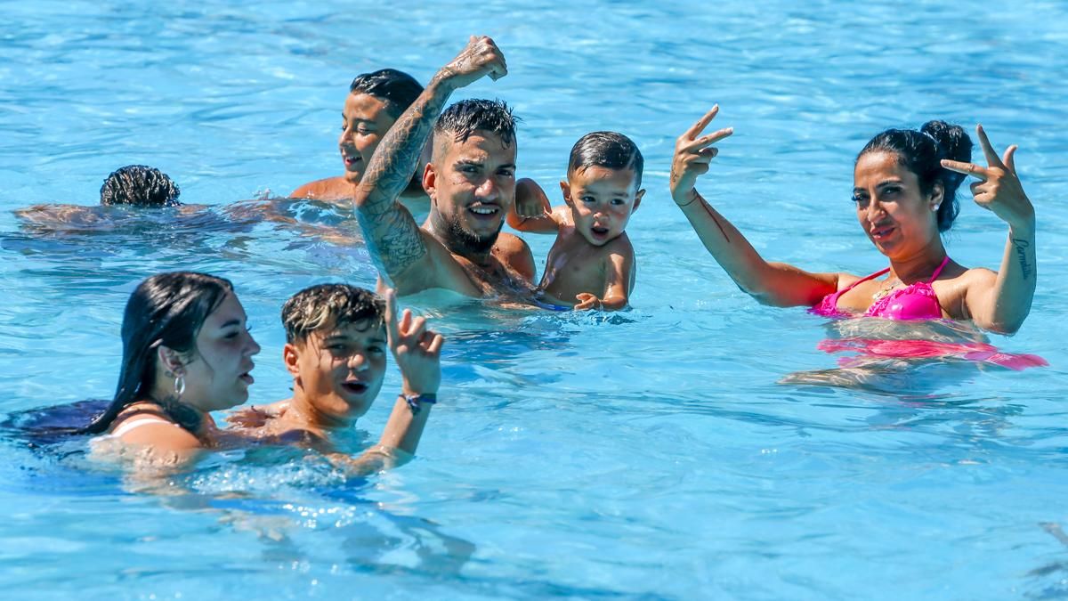 Apertura de la piscina de la Fuensanta