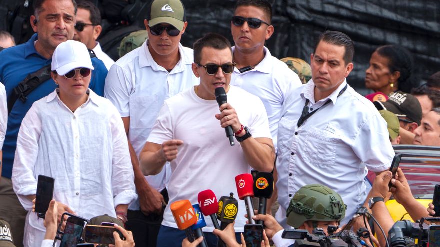 Noboa dice que prefiere "morir" antes que retroceder en eliminación del subsidio al diésel