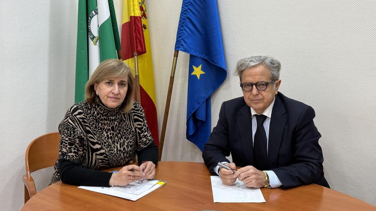 Peñarroya y la Diputación colaboran en obras hidráulicas y otros retos del municipio