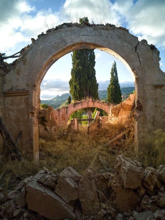 Estado actual de la ermita del Calvario