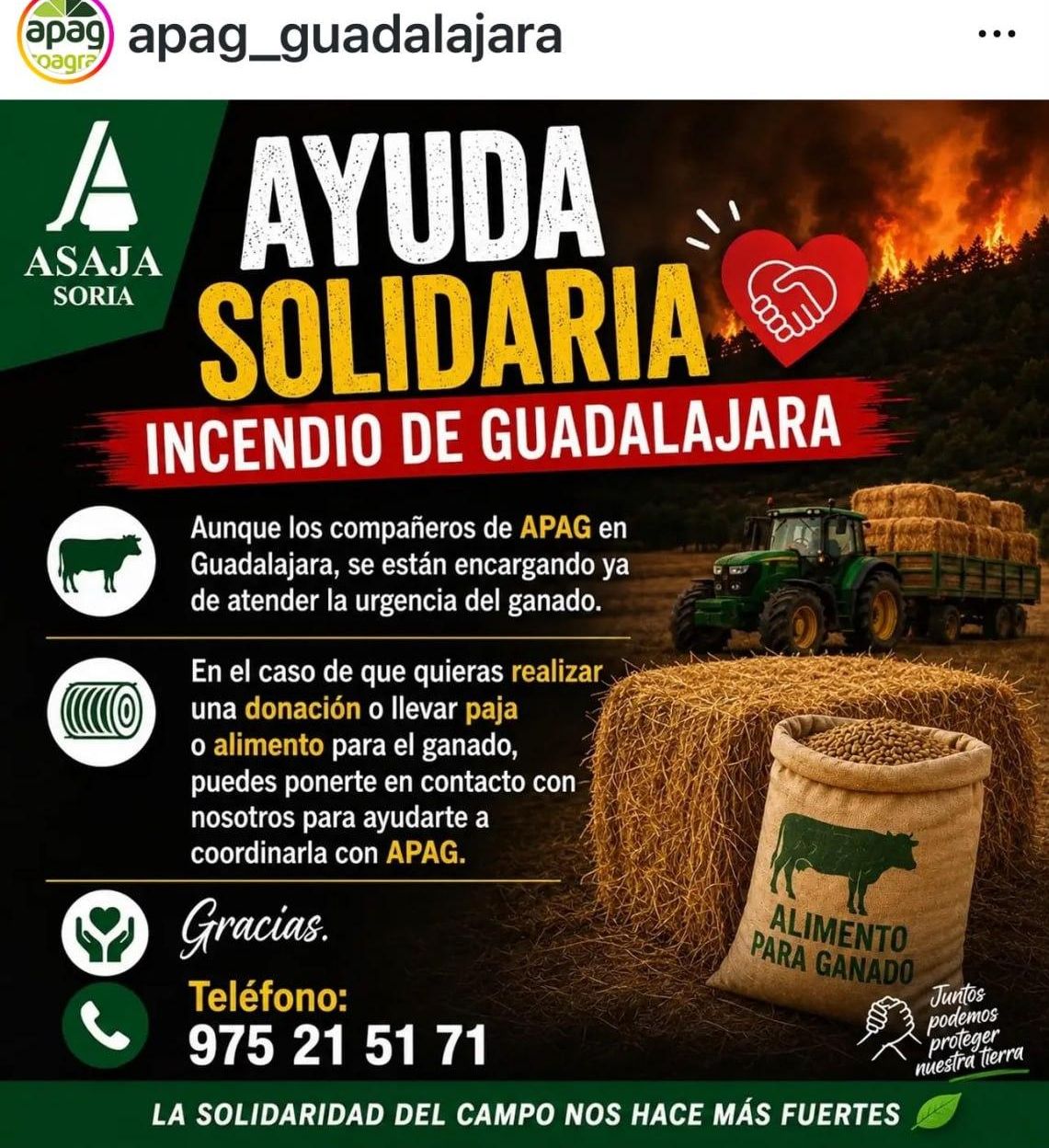 Campaña lanzada por Asaja Soria