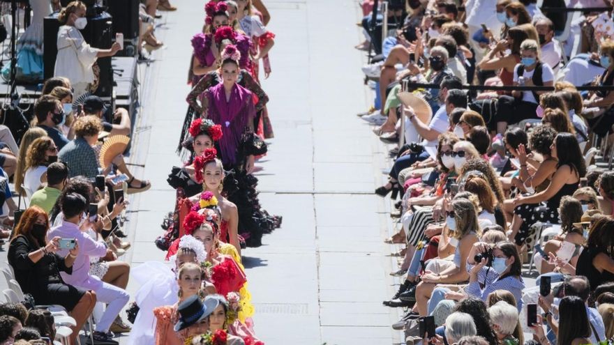 A lo largo del sábado estaban programados cuatro desfiles diferentes.