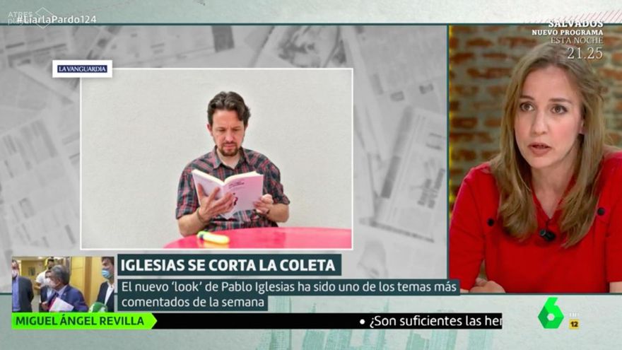 Tania Sánchez se negó a opinar sobre la coleta de Pablo Iglesias: "No juzgaré por el físico como nos hacen a las mujeres"