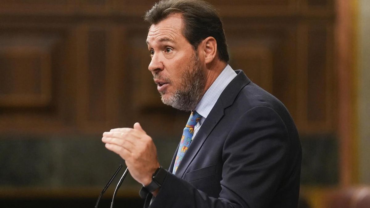 Óscar Puente, ministro de Transportes, en una imagen de archivo