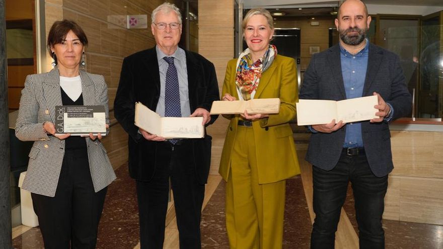 Begoña Gil, Nicholas Bray, Ana Otadui y Javier Barrio.