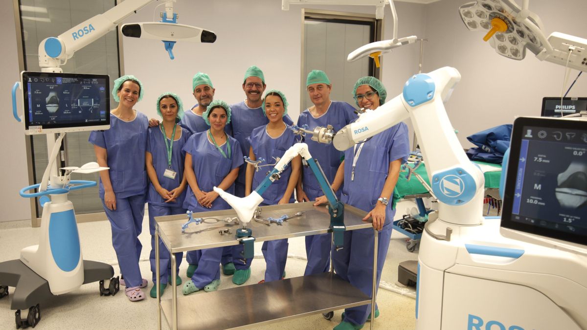 El Hospital Quirónsalud Córdoba incorpora la técnica robótica 'rosa' para cirugías de rodilla y cadera de máxima precisión