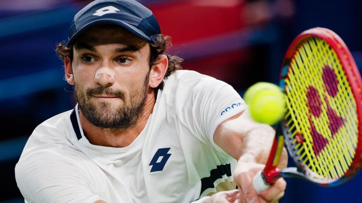 De 26 años, Vacherot tendrá mañana enfrente a todo un Novak Djokovic