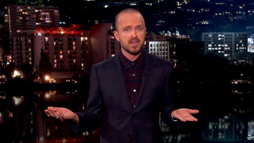 Aaron Paul resume las 5 temporadas de 'Breaking Bad' en 2 minutos y medio para no perderse por 'El camino'