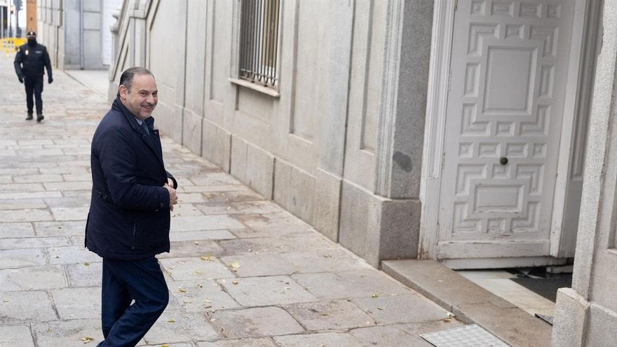 EuropaPress 6401356 exministro transportes jose luis abalos llegada declarar imputado caso