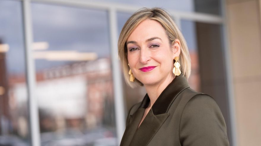 Archivo - La portavoz del Gobierno Vasco, María Ubarretxena, posa para Europa Press, a 28 de febrero de 2025