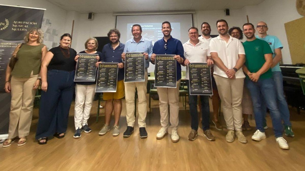 La Agrupación Musical Muleña presenta la nueva temporada para este curso