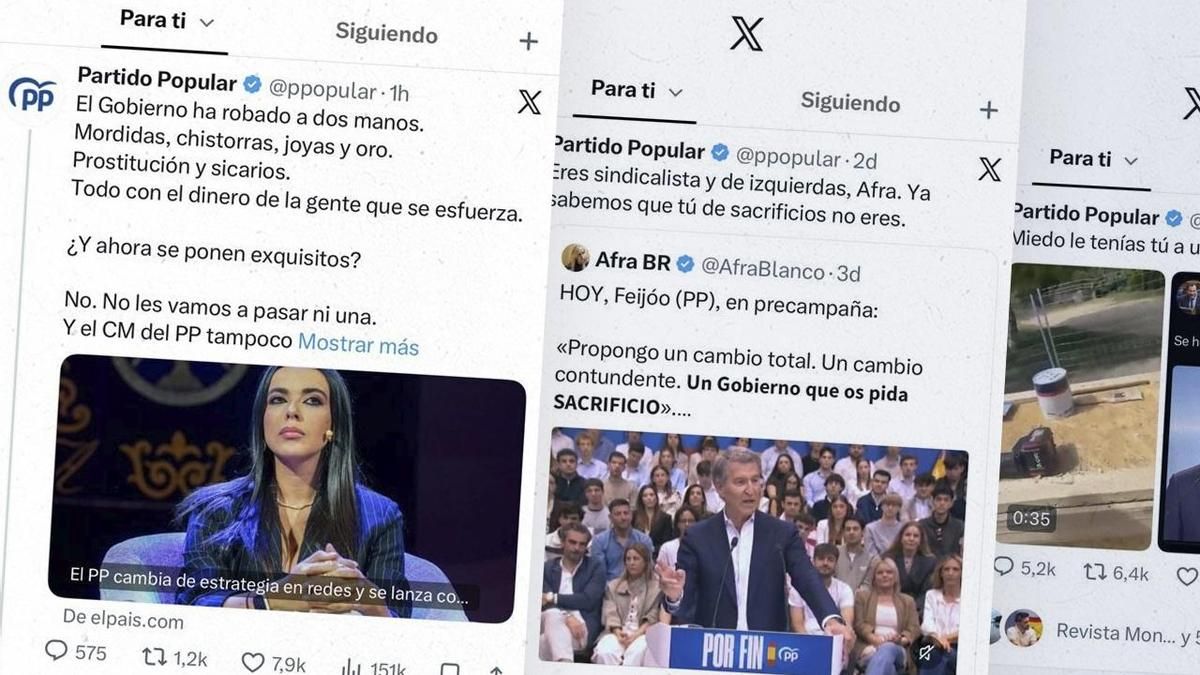 El PP intensifica los ataques personales en redes en plena precampaña