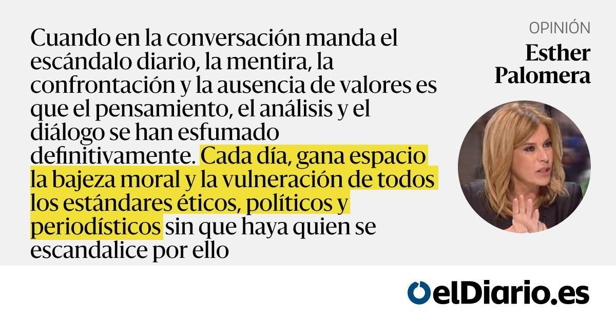 El derrumbe del debate público